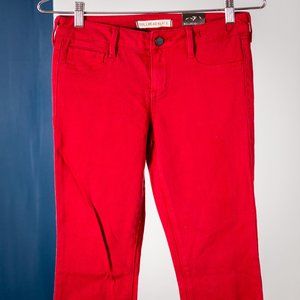 Bullhead Red Denim Legging